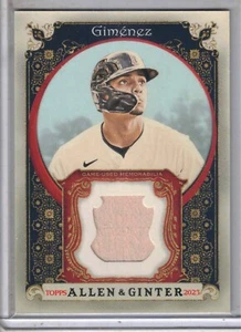 2023 TOPPS Allen & Ginter baseball Andres Jimenez Relic jersey card GUARDIANS - Bild 1 von 2