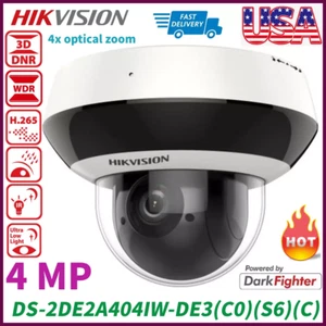 Hikvision DS-2DE2A404IW-DE3(C0)(S6)(C) 4MP 4XZoom DarkFighter Mini PTZ IP Camera - Picture 1 of 10