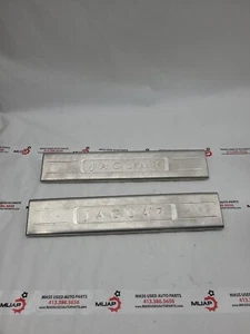 2010-2015 Jaguar XJ Front Left Right Sill Scuff Plate Trim Set OEM AK231077 - Picture 1 of 11
