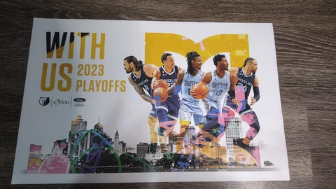 Memphis Grizzlies 2023 Playoffs Poster 🔥 Cover