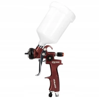 Italko XP300 LVLP 1.3MM Spray Gun Gravity Feed Sprayer Solvent Paint Lacquer