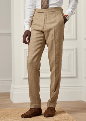 Pantalón Etiqueta Púrpura Ralph Lauren Gregory Tejido a Mano a Mano 38 Nuevo con Etiquetas $695 Foto 1 de 4