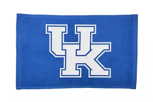 Asciugamano Kentucky Wildcats Royal Rally bianco logo vinile 11" x 18" 100% cotone - Foto 1 di 1