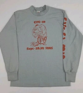 Vintage 1985 Columbus Fall Challenge Cycling Event T-Shirt Vintage Ohio Fahrrad 80er - Bild 1 von 6