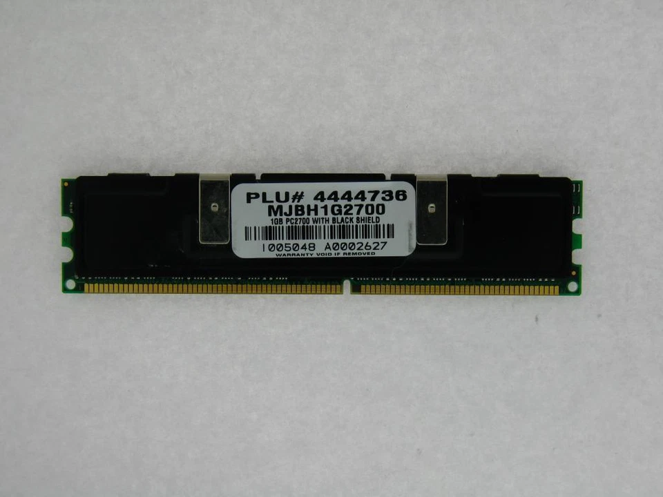 MJBH1G2700 1GB DDR PC2700 CL2.5 184pin Module Mémoire - Photo 1/1