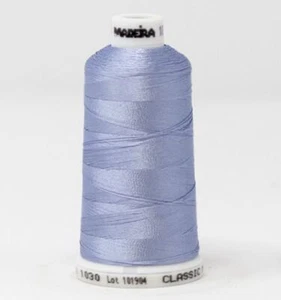 Madeira Classic Rayon 40, #1030 LIGHT PERIWINKLE 1000m Embroidery Thread - Imagen 1 de 1