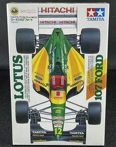 Tamiya 1:20 Lotus-107 Ford Grand Prix Collection #37 Hakkinen/Herbert NEW/Sealed - Picture 1 of 6