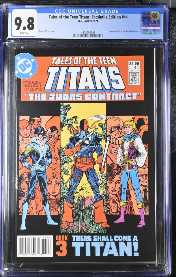 Tales of the Teen Titans 44 (Facsimile Edition) (DC Comics September 2024)