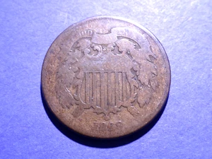 1869 Zwei Cent Stück Gut - Bild 1 von 2