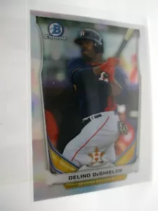2014 Bowman Chrome Draft Top Prospects Refractors #CTP73 Delino DeShields ASTROS - Picture 1 of 2