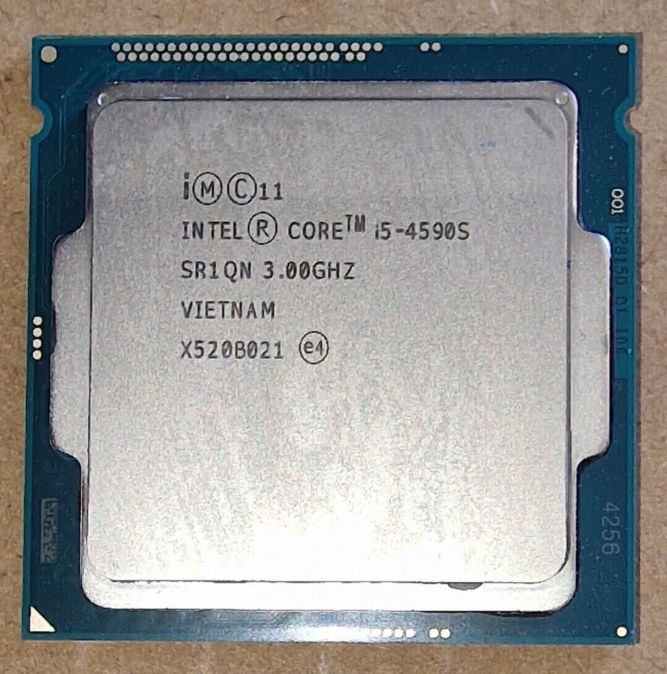 Intel Core i5-4590S 3.00GHz Socket LGA1150 Processor CPU SR1QN - Image 1 of 1