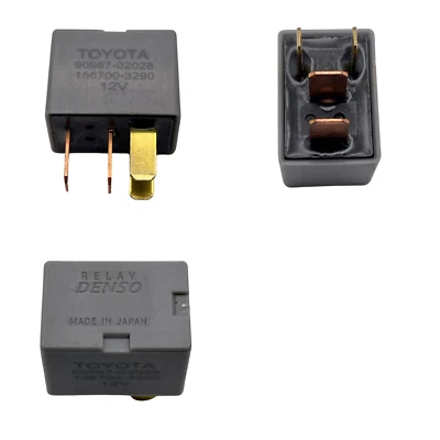 RELÉ DENSO DE FÁBRICA TOYOTA/LEXUS/SCION #90987-02028 REPARACIONES PROBLEMAS DE AIRE ACONDICIONADO Foto 1 de 4