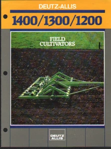 Deutz-Allis 1400, 1300 and 1200 Field Cultivators Brochure Leaflet - Picture 1 of 1
