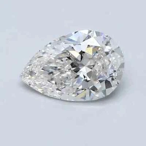 Lab Grown CVD Diamond 1.00 CT PEAR SHAPE IGI Certified D Color VVS2 Clarity STON - Picture 1 of 12