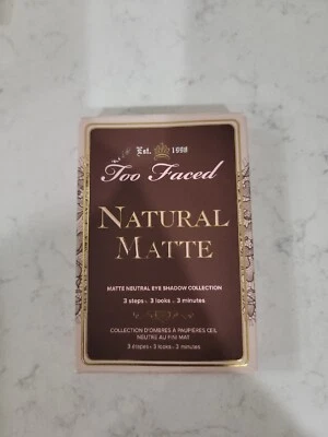Too Faced Natural Matte Eye Neutral Eye Shadow Collection Palette New  - Image 1 of 2