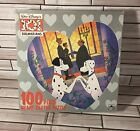 Puzzle Disney 101 Dalmations en forme de cœur 100 pièces or rare 100 % complet