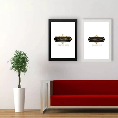 Современная рамка для плаката A1 A2 A3 A4 A6 все размеры рамка для картины белая черная серебристая - Изображение 1 из 4