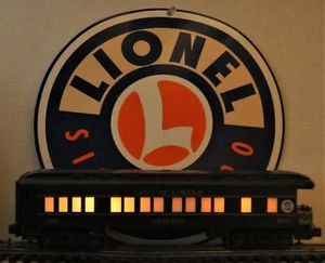 ILionel, O Gauge # 6-9544 TCA Illuminated Observation Car, New In Box. - Picture 1 of 8