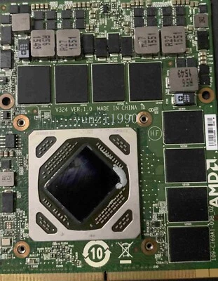 Dell Precision 7710 7720 AMD FirePRO W7170M M390X 4GB Video Graphics Card 5WHCD - Image 1 of 3