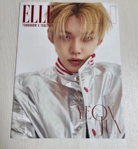 TXT YEONJUN Cover ELLE KOREA Magazine appendix Photobook Photo book New Rare - Picture 1 of 4