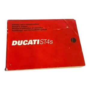 Ducati ST4S manuale proprietario originale OEM - Foto 1 di 8