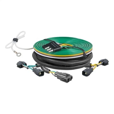 CURT 58902 Custom Towed-Vehicle RV Wiring Harness for Select Jeep Wrangler TJ Foto 1 de 4