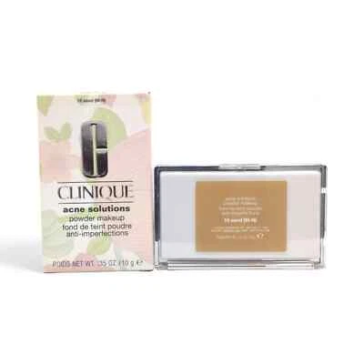 CLINIQUE Anti-Blemish Solutions Powder makeup 18 SAND (M-N) .35 oz / 10 g NIB - Image 1 of 2