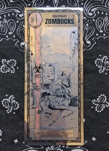 Zombucks World Killerrand Currency of the Apocalypse 1/1000th silver Aurum note - Picture 1 of 3
