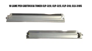 10 lame pulizia per cartuccia toner Samsung CLP-320, CLP-325, CLP-310, CLX-3185  - Foto 1 di 1