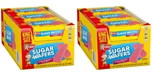 2er Pack Keebler King Size Erdbeere Zucker Oblaten Vorteilspackung Paket, 4,4 Unzen, 9 CT - Bild 1 von 12