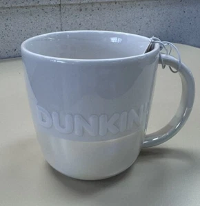 Dunkin Donuts Logo Silber Irridescent Kaffee Tee Becher - Bild 1 von 1