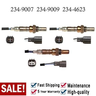 Juego de 3 piezas de sensor de oxígeno aguas arriba y aguas abajo para Toyota Sienna 1999-2000 3,0 L California Foto 1 de 4