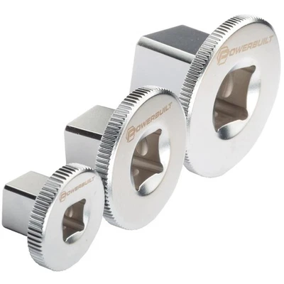 Heavy-Duty Low Profile Impact Adapter Set - 1/4, 3/8, 1/2 Inch Compatibility - Image 1 of 4