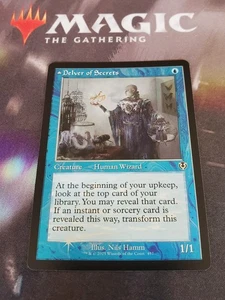 Mtg. Delver of Secrets. Foil Retro Frame. Innistrad Remastered. Pack Fresh - Picture 1 of 1