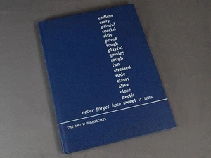 Anuario U-Highlights 1987 Universidad de Chicago High School Chicago Illinois IL - Imagen 1 de 5