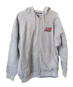 Snap' N' Wear ASI Zipper Hooded Jacket Gray 2XL - Picture 1 of 2