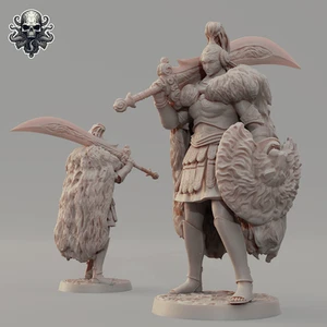 Redmane Dame - Realsteone - Terrain Wargaming D&D DnD 32mm 40mm 54mm - Bild 1 von 1