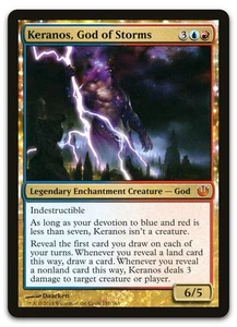 Keranos, God of Storms #151 (NM) Journey Into Nyx JOU Magic MTG - Picture 1 of 2