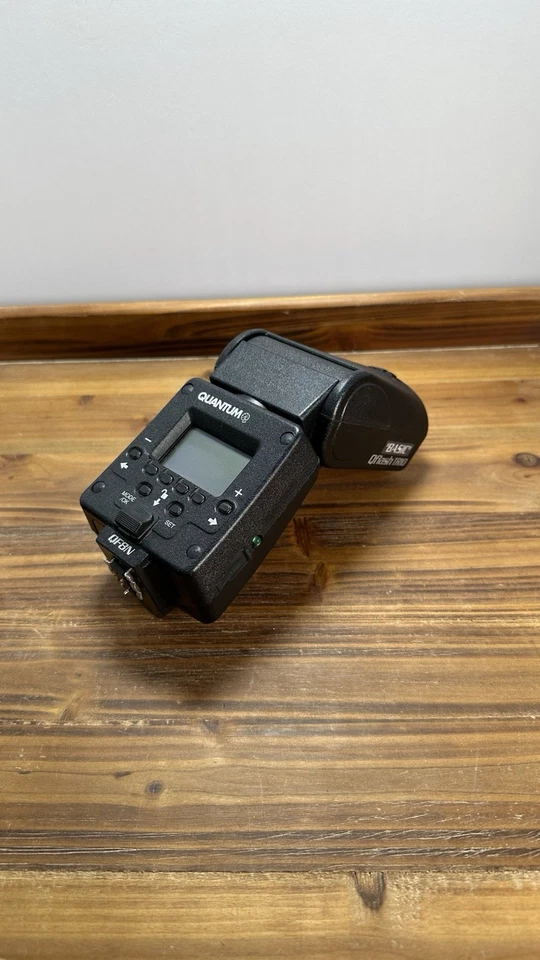 Cámara flash Nikon Quantum Qflash Trio QF8N falta batería, cable, bombilla Foto 1 de 4