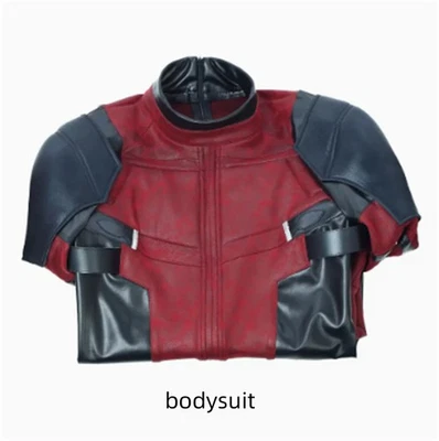 Deadpool косплей костюм красный Deadpool костюм комбинезон аксессуары обувь Хэллоуин - Изображение 1 из 4