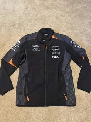 Chaqueta polar Sahara Force India Formula One Team para hombre XL cremallera completa bordada Foto 1 de 4