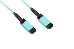 MTP® Cable 12-Strand Corning®, OM4, Type B, Female Key Up to Female Key Up, - Afbeelding 1 van 2