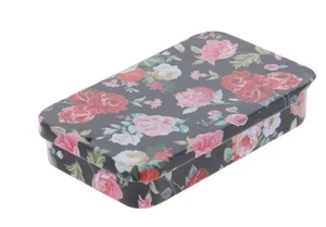 Caja de agujas de hojalata Artiste Roses nueva - Imagen 1 de 1