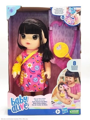 Baby Alive Better Now Bella - Long Black Hair/Brown Eyes *SEE DETAILS* - Image 1 of 4