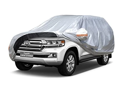 For Toyota Land Cruiser 1990-2021 Waterproof Car Cover All Weather 6 Layers - Image 1 of 4