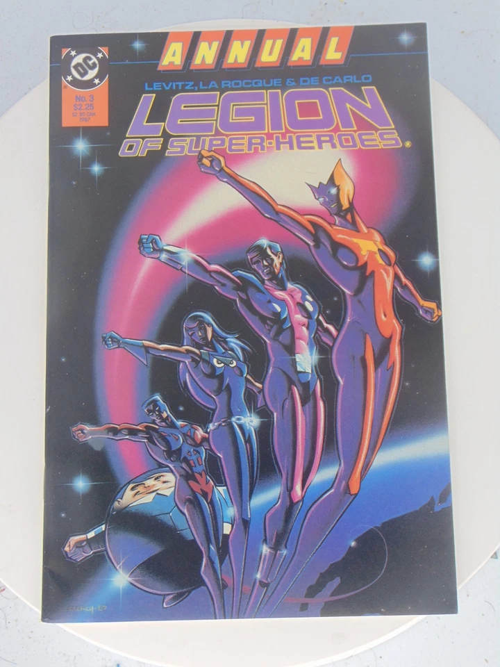LEGION OF SUPER-HEROES ANNUAL # 3 - COMIC - 1987 - 9 - Image 1 of 1