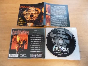  @ CD DESTRUCTION - ALL HELL BREAKS LOOSE / NUCLEAR BLAST 2000 / GERMAN THRASH - Picture 1 of 1