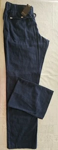 Schlupfhose Größe 42, Neu in blau mit 52% Leinenanteil - Bild 1 von 2