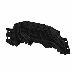 Polaris Front Rack, Gloss Black, Genuine OEM Part 5452935-070, Qty 1 - Picture 1 of 2