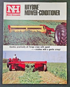 New Holland Haybine - Acondicionador cortacésped concesionario folleto de ventas - 1967 - Imagen 1 de 4